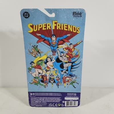 McFarlane Retro Super Friends Superman Action Figure Toy NEW - Thumbnail 2