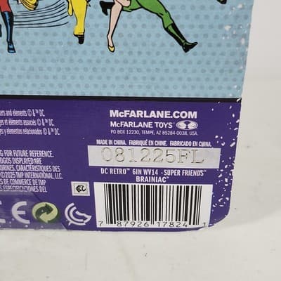 McFarlane DC Retro Brainiac (Super Friends) 6" Action Figure Toy NEW - Thumbnail 4