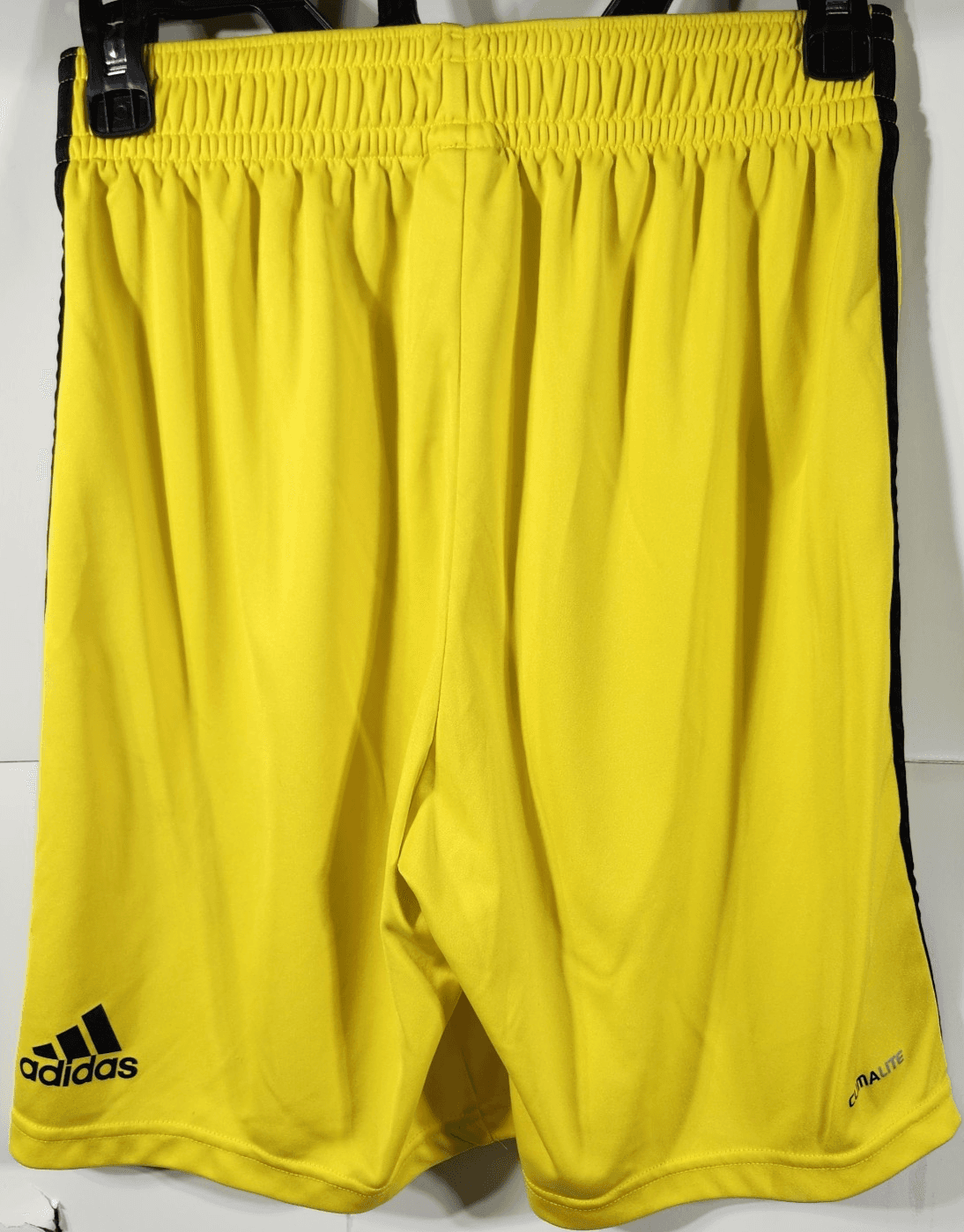 Columbus Crew Adidas Shorts Men's Small Yellow Black Stripes - Thumbnail 6