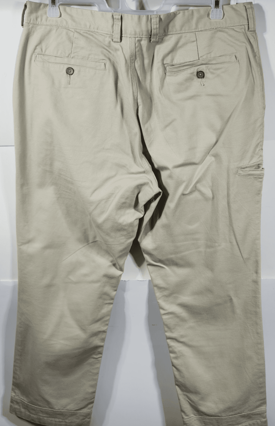 Duluth Trading Pants Mens 36x30 Beige Flex Ballroom Khakis Chinos - Thumbnail 6
