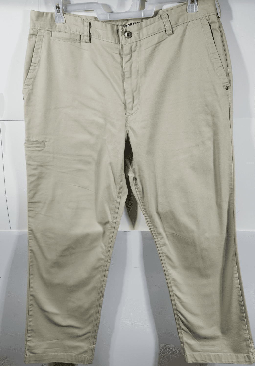 Duluth Trading Pants Mens 36x30 Beige Flex Ballroom Khakis Chinos - Thumbnail 5