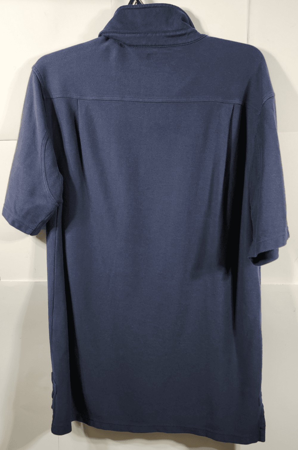 Duluth Trading Heavyweight Polo Shirt Mens Size LT Blue Short Sleeve - Thumbnail 4