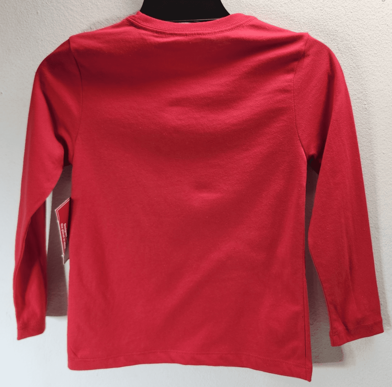 Holiday Time Christmas Childrens Girls Size XS Red Long Sleeve Shirt NEW - Thumbnail 4