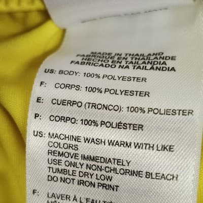 Columbus Crew Adidas Shorts Men's Small Yellow Black Stripes - Thumbnail 9