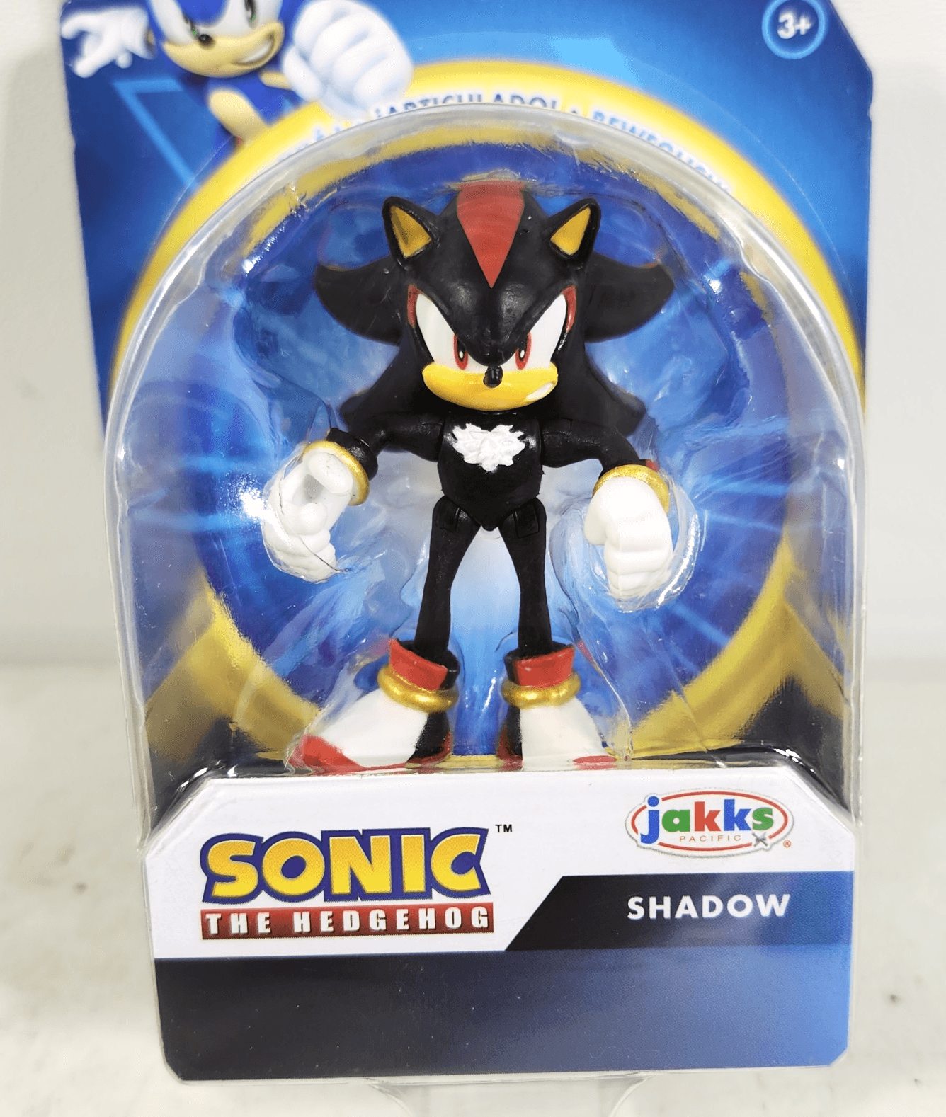 Sonic the Hedgehog 2.5" Figure Shadow Toy Jakks Pacific NEW - Thumbnail 2