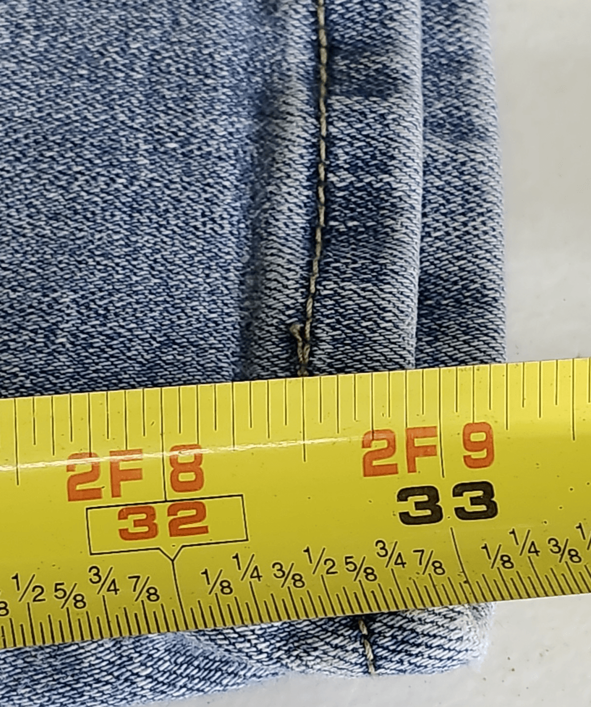 Levi's 505 Straight Leg Jeans Women's Size 6 Light Blue Denim Mid Rise - Thumbnail 3