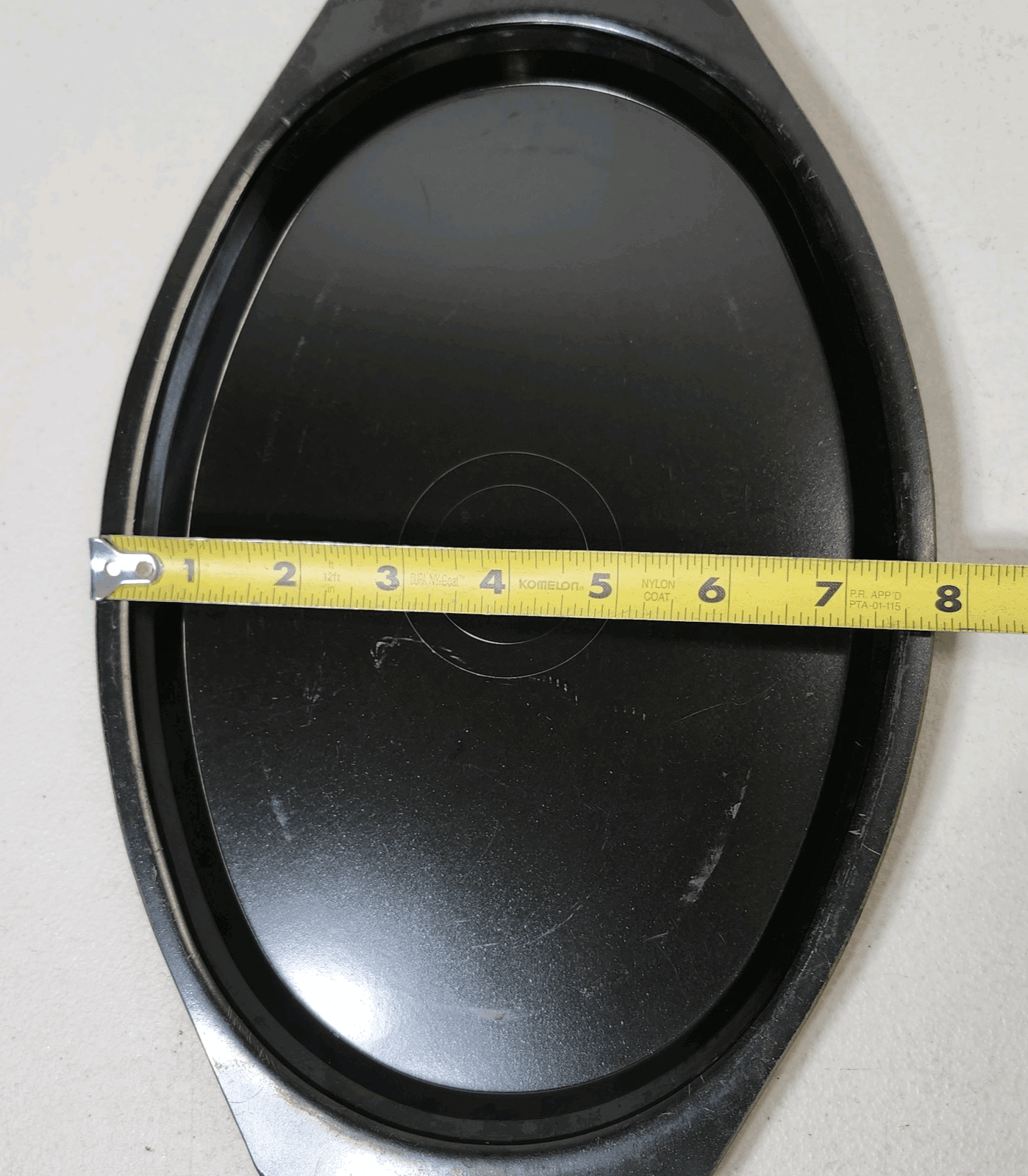Vintage Nordic Ware Serving Tray Platter Server Black Made In USA - Thumbnail 3