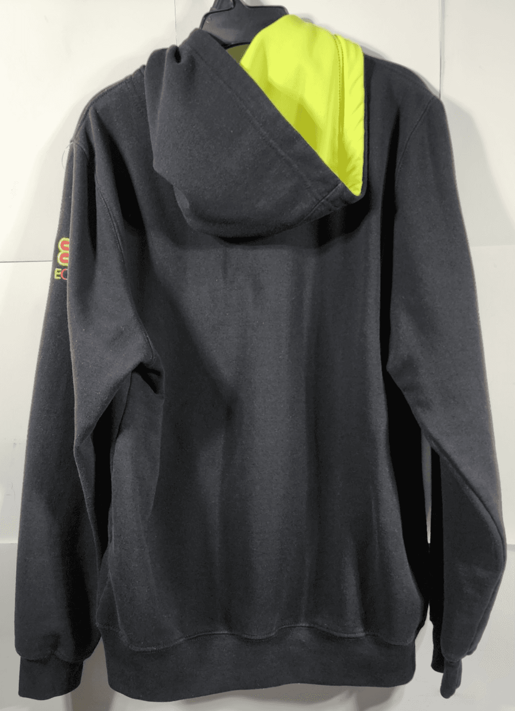 Charles River Men's XS Black Full Zip Hoodie Long Sleeve Hooded Sweatshirt - Thumbnail 4
