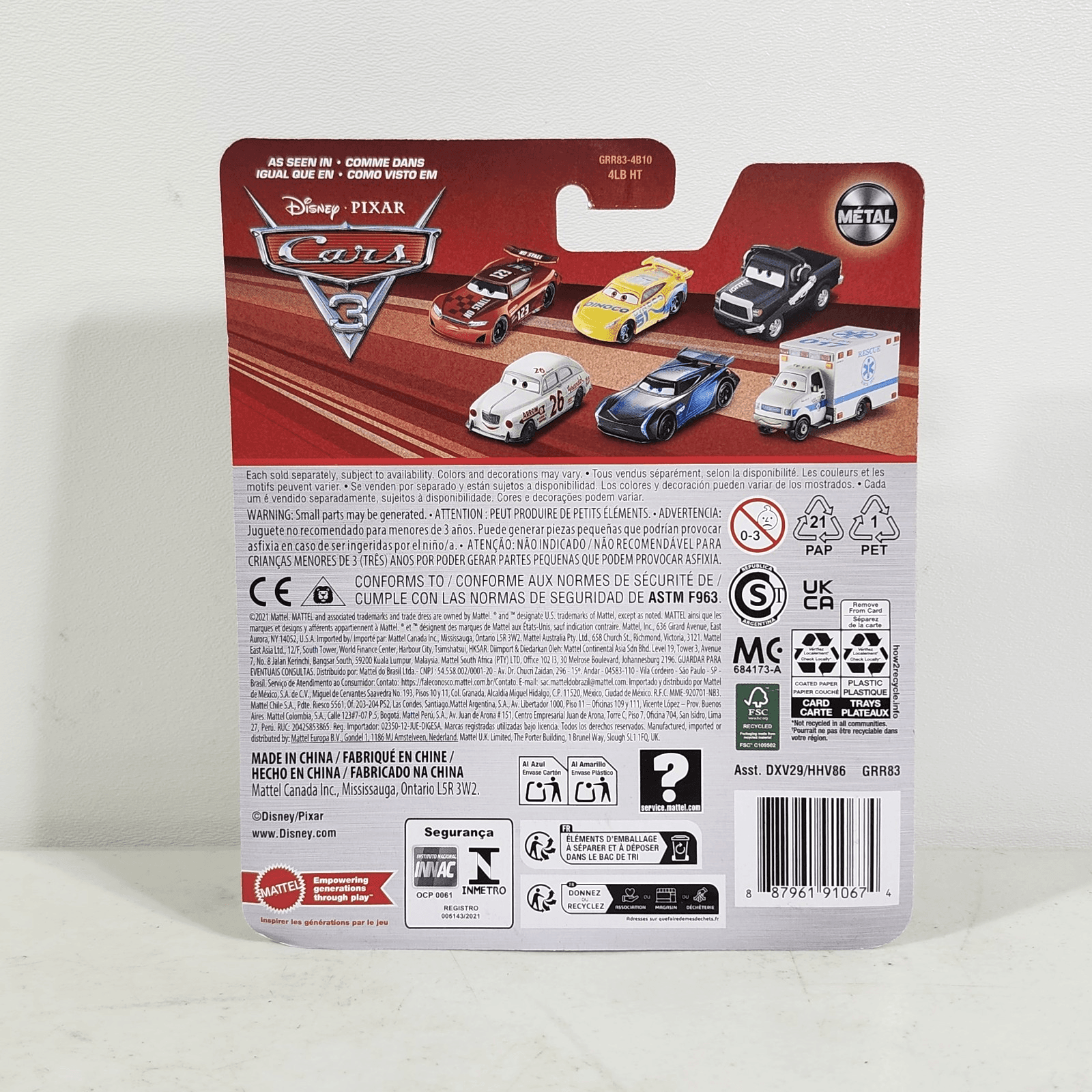 Mattel Disney Pixar Cars 2026 Clutch Aid Racing Tractor Toy 1/55 Vehicle NEW - Thumbnail 5