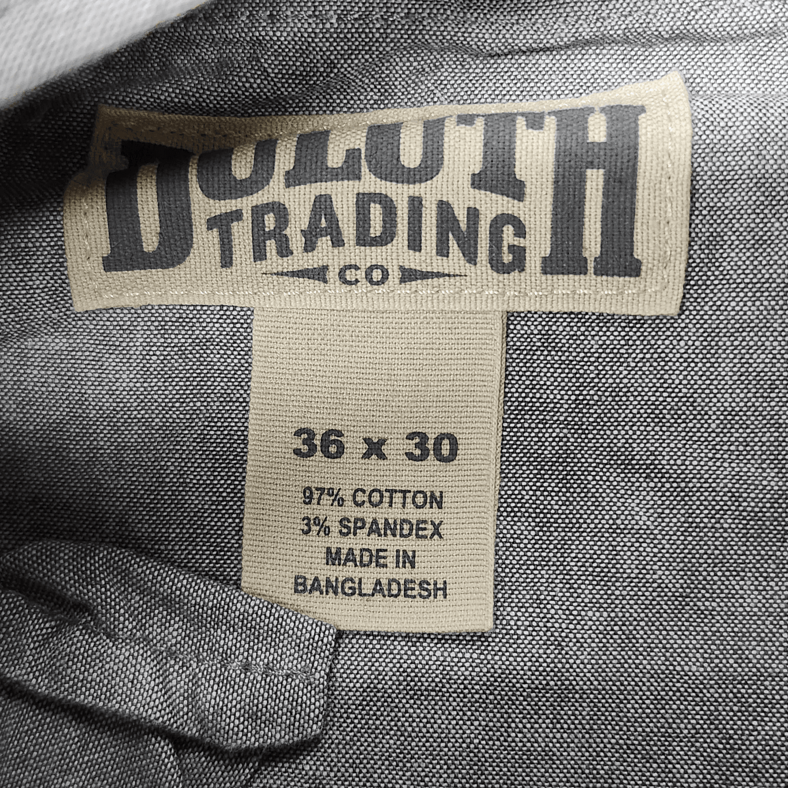 Duluth Trading Pants Mens 36x30 Beige Flex Ballroom Khakis Chinos - Thumbnail 8