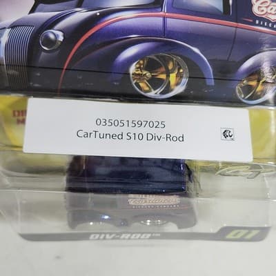 MGA Car Tuned DIV-ROD #01 Series 10 Hot Rod Way 1/64 Toy Vehicle NEW - Thumbnail 3