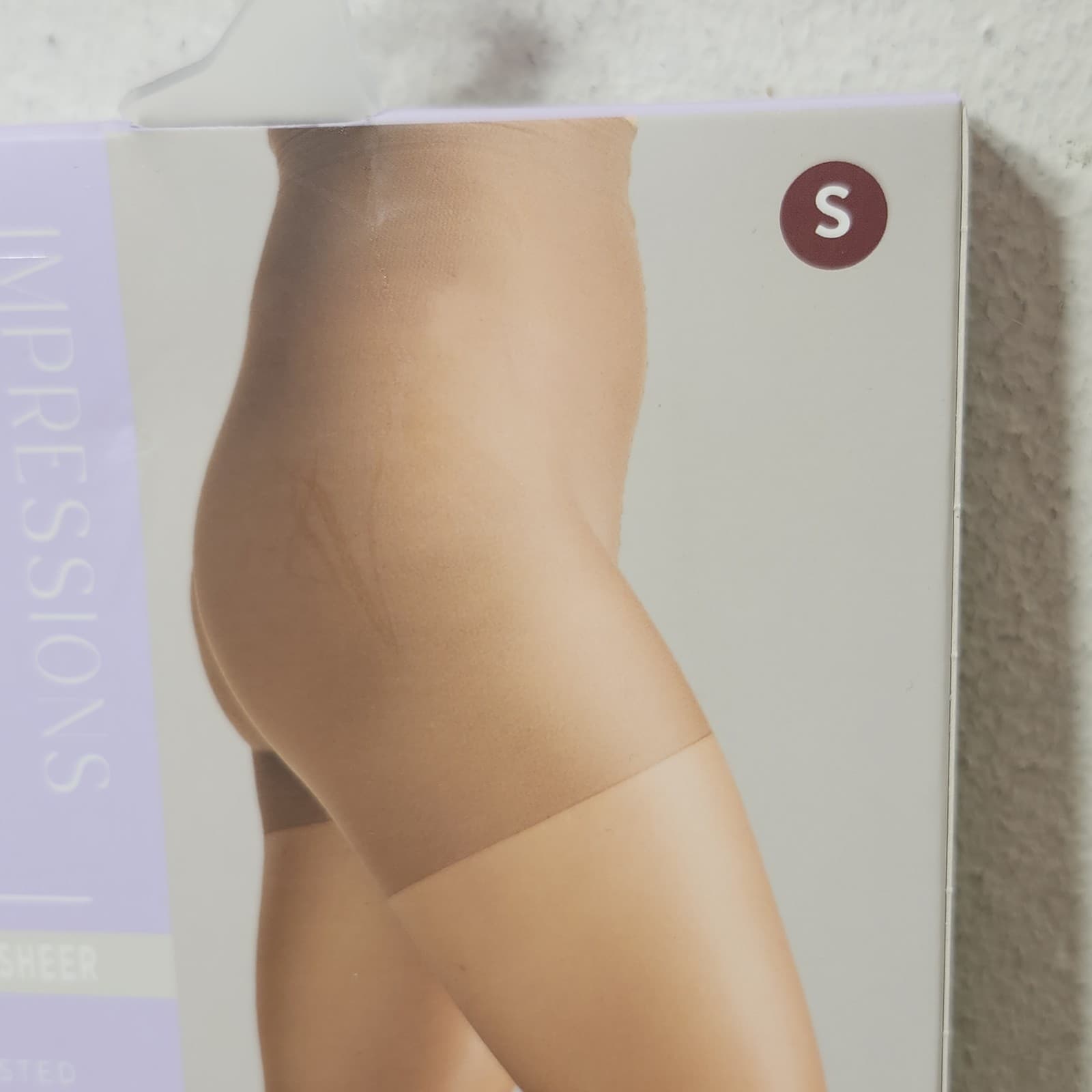 Silk Impressions Pantyhose 2 Pack Small Coffee Bean 15 Denier Ultra Fine Sheer - Thumbnail 4