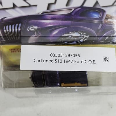 Car Tuned Series 10 Customs Street ‘47 Ford C.O.E. #04 Purple 1/64 Toy NEW - Thumbnail 3
