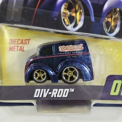 MGA Car Tuned DIV-ROD #01 Series 10 Hot Rod Way 1/64 Toy Vehicle NEW - Thumbnail 2