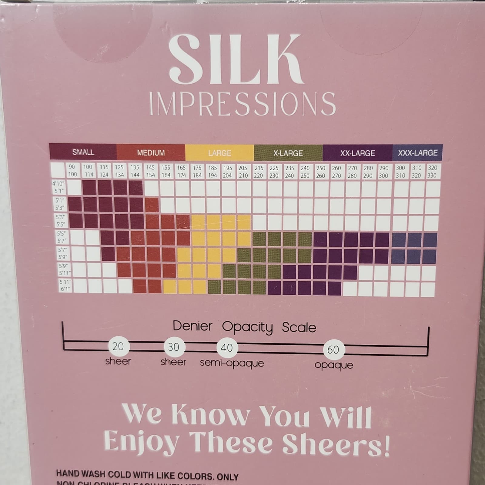 Silk Impressions Pantyhose 2 Pack S Coffee Bean 30 Denier Medium Support Sheer - Thumbnail 5