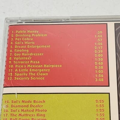 Jerky Boys 2 Music CD 1994 Atlantic - Thumbnail 4