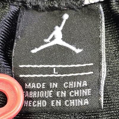 Air Jordan Boys Large Athletic Jumpman Shorts 10” Black Basketball - Thumbnail 7