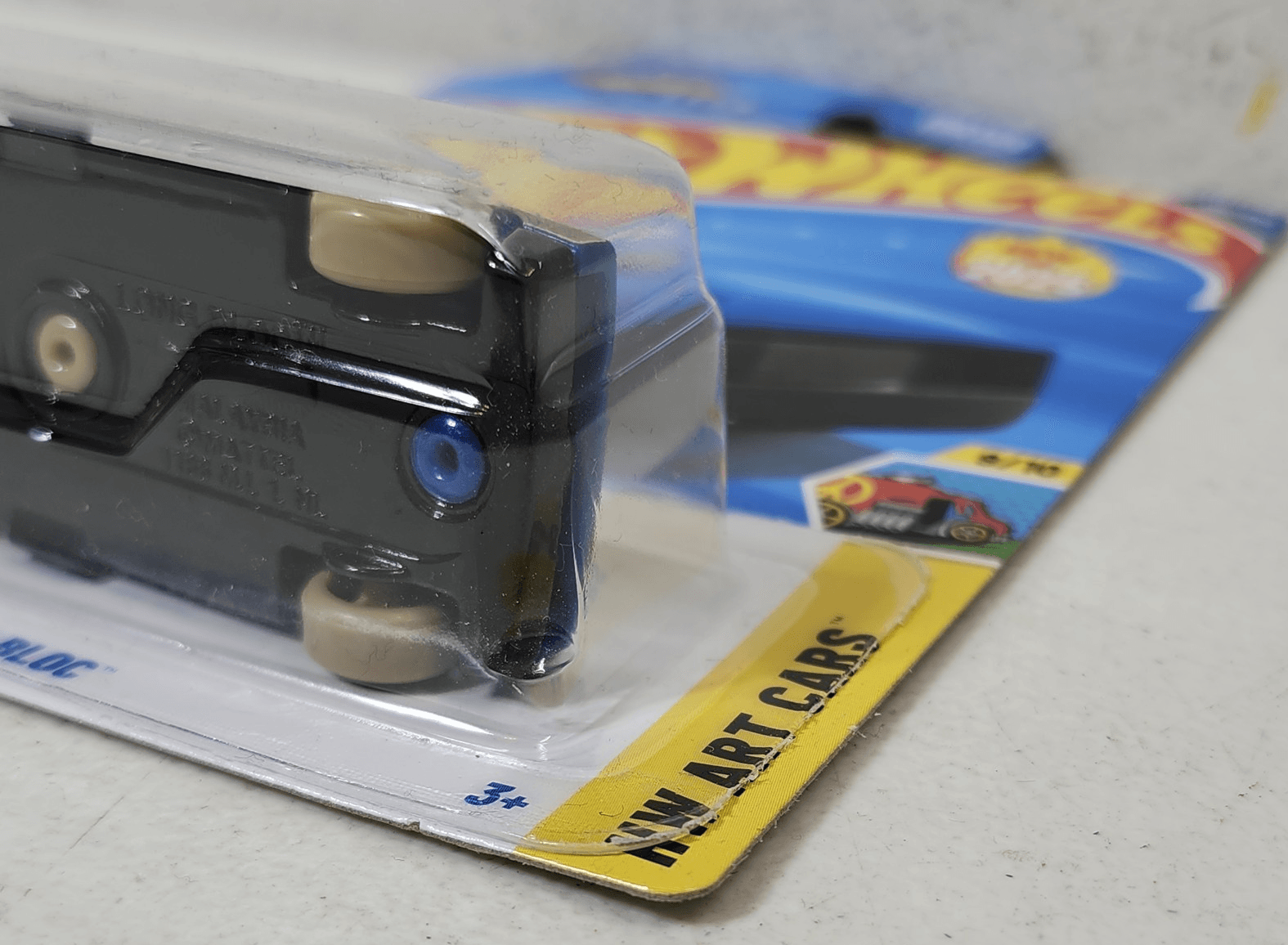2025 Hot Wheels HW Art Cars Long Bloc Blue 1/64 Toy Vehicle Mattel NEW - Thumbnail 6