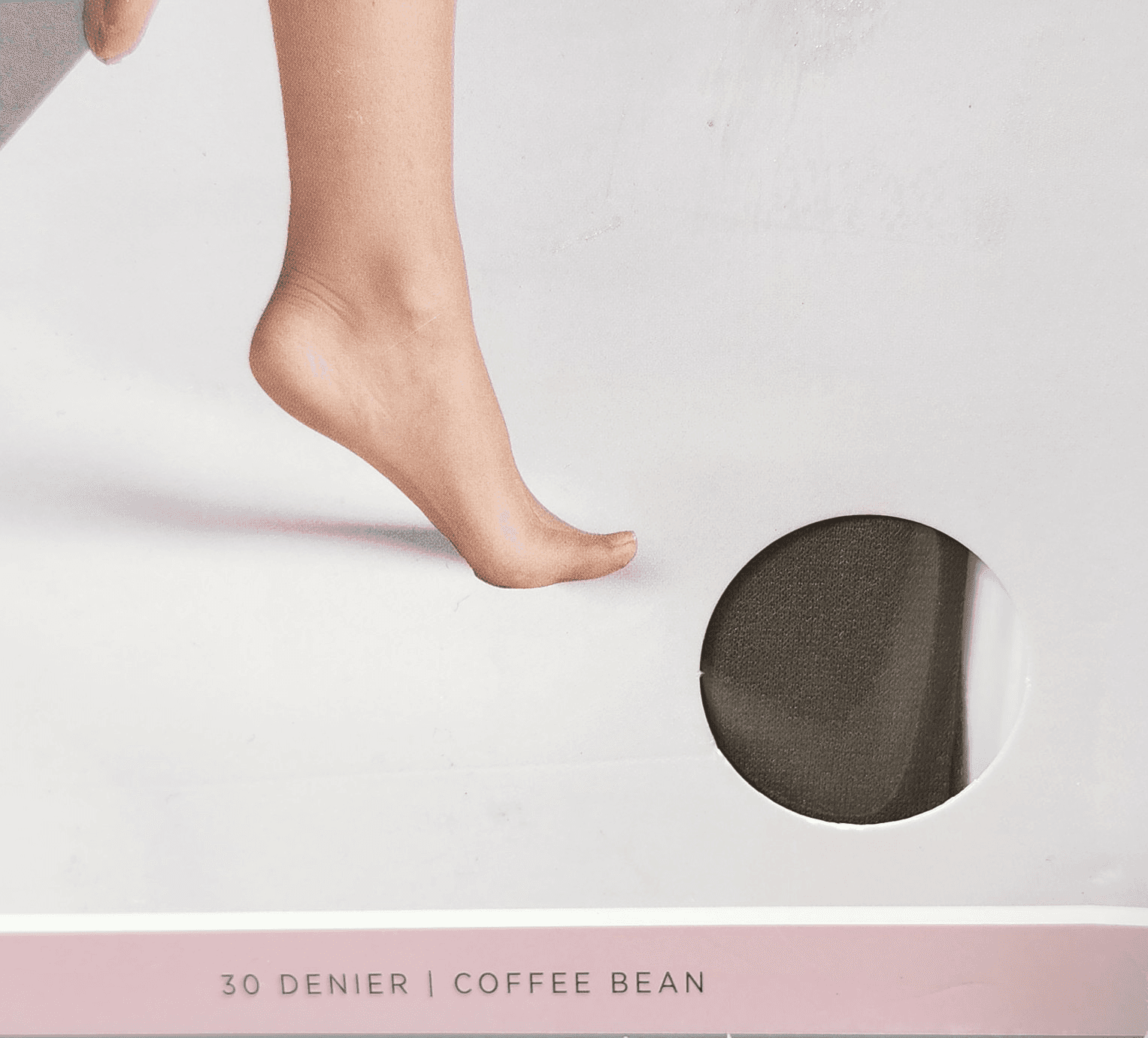Silk Impressions Pantyhose 2 Pack S Coffee Bean 30 Denier Medium Support Sheer - Thumbnail 2