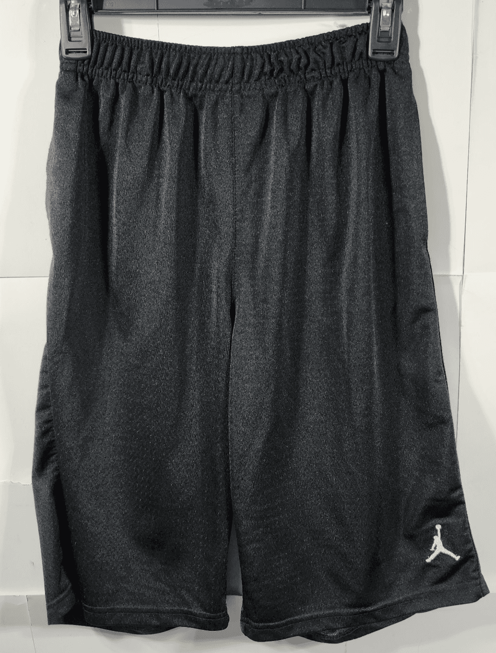 Air Jordan Boys Large Athletic Jumpman Shorts 10” Black Basketball - Thumbnail 5