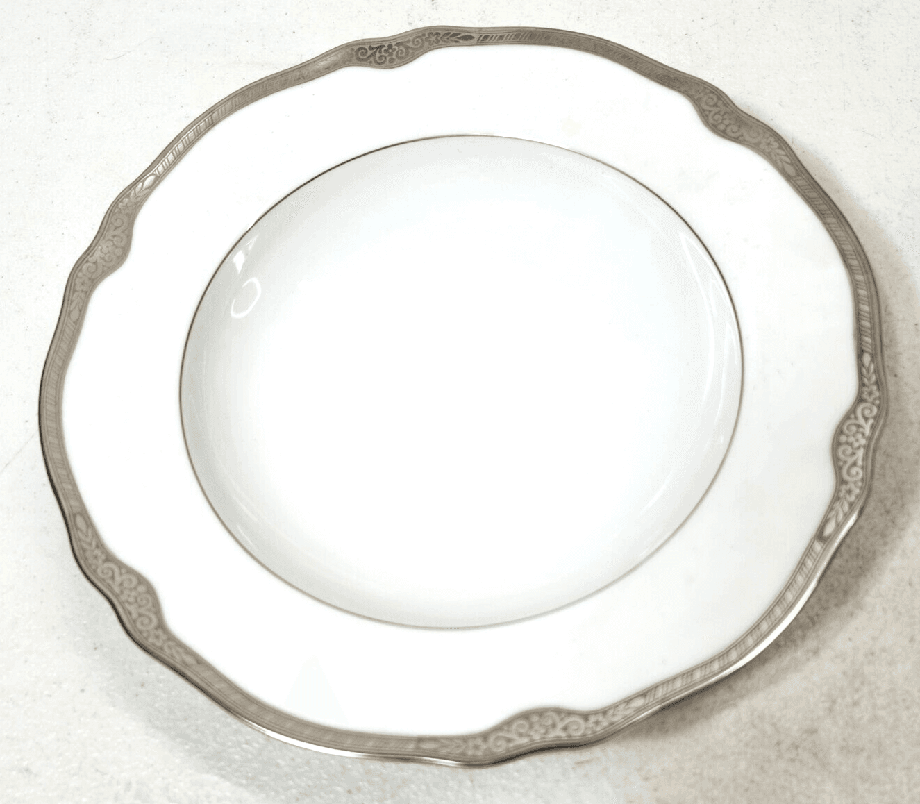 Set of 4 Franconia Krautheim Selb Bavaria Jewel Platina Salad Plates 8" - Thumbnail 5