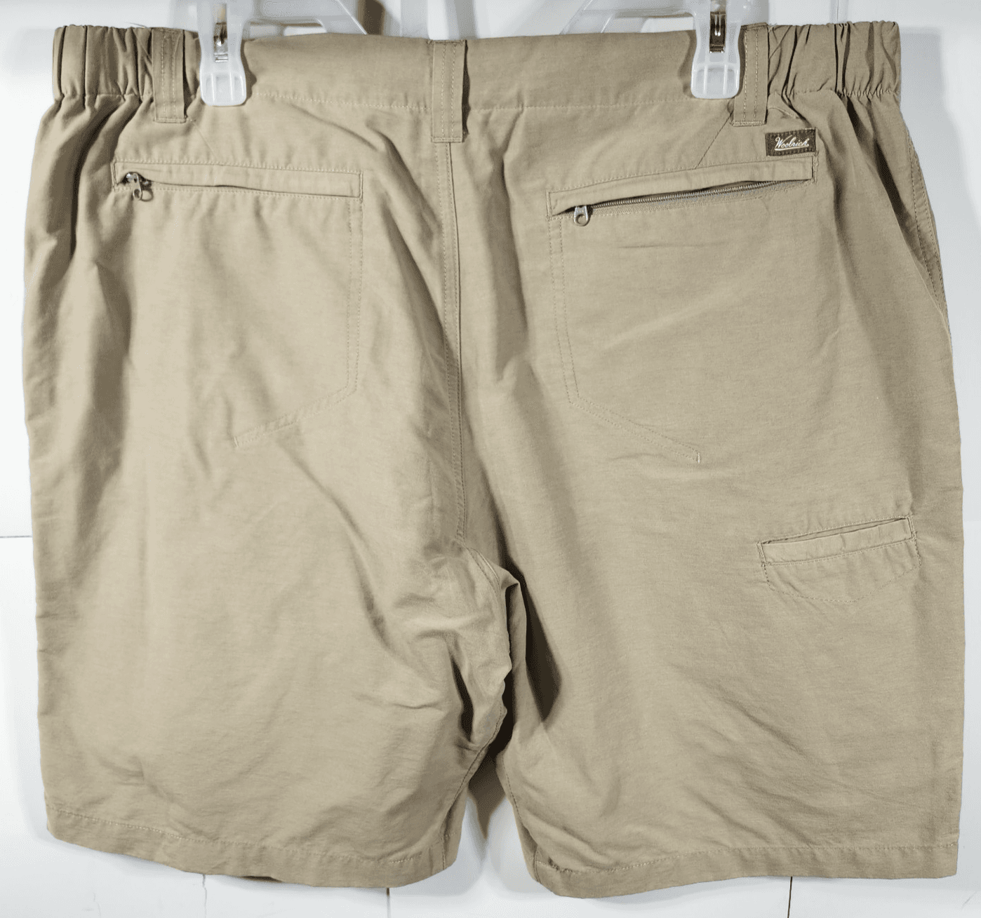 Woolrich Men’s 36 Cargo Shorts Beige American Preppy Outdoor - Thumbnail 4