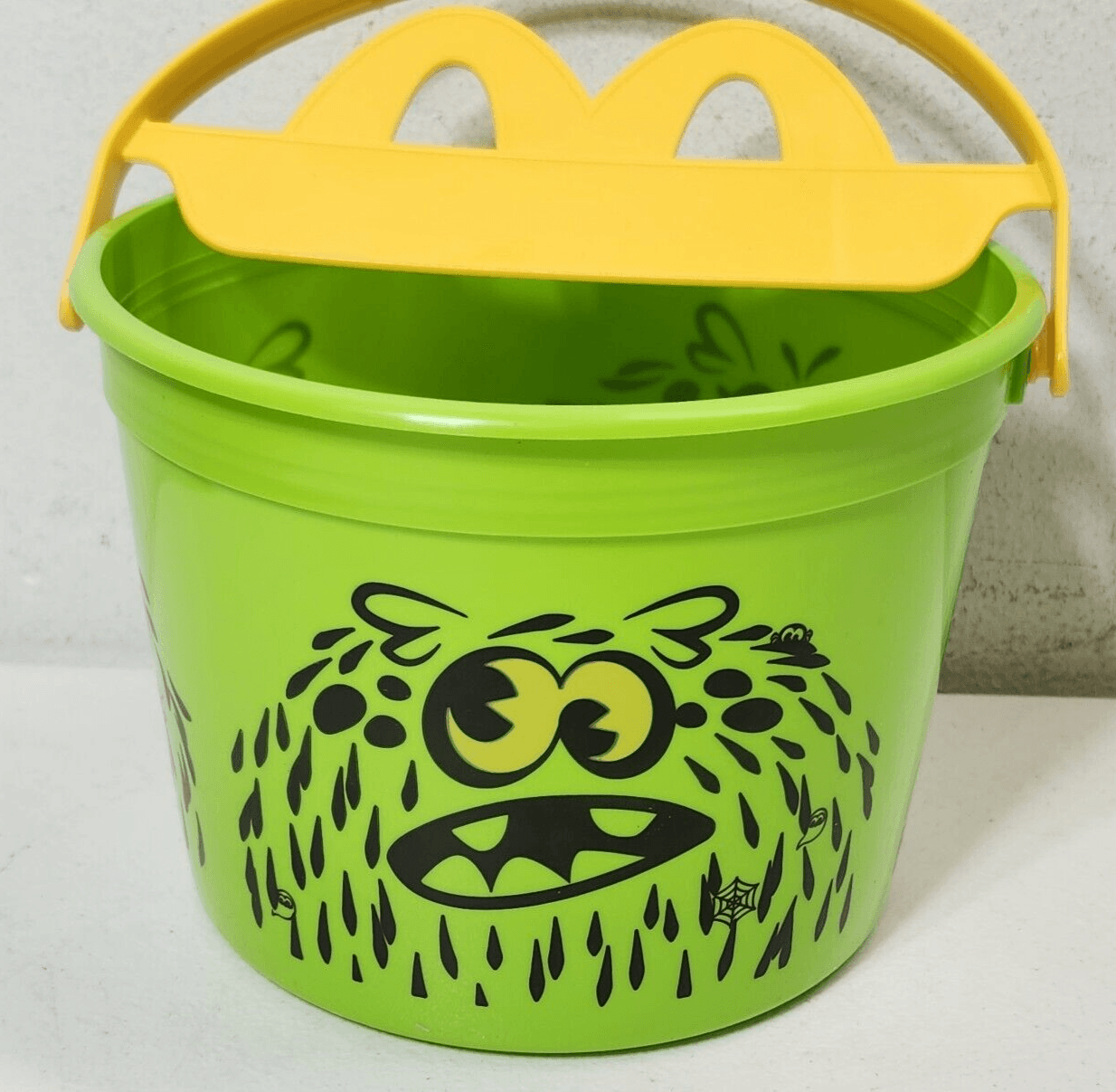 McDonald's Halloween Boo Bucket Green Kids Happy Meal Toy - Thumbnail 6