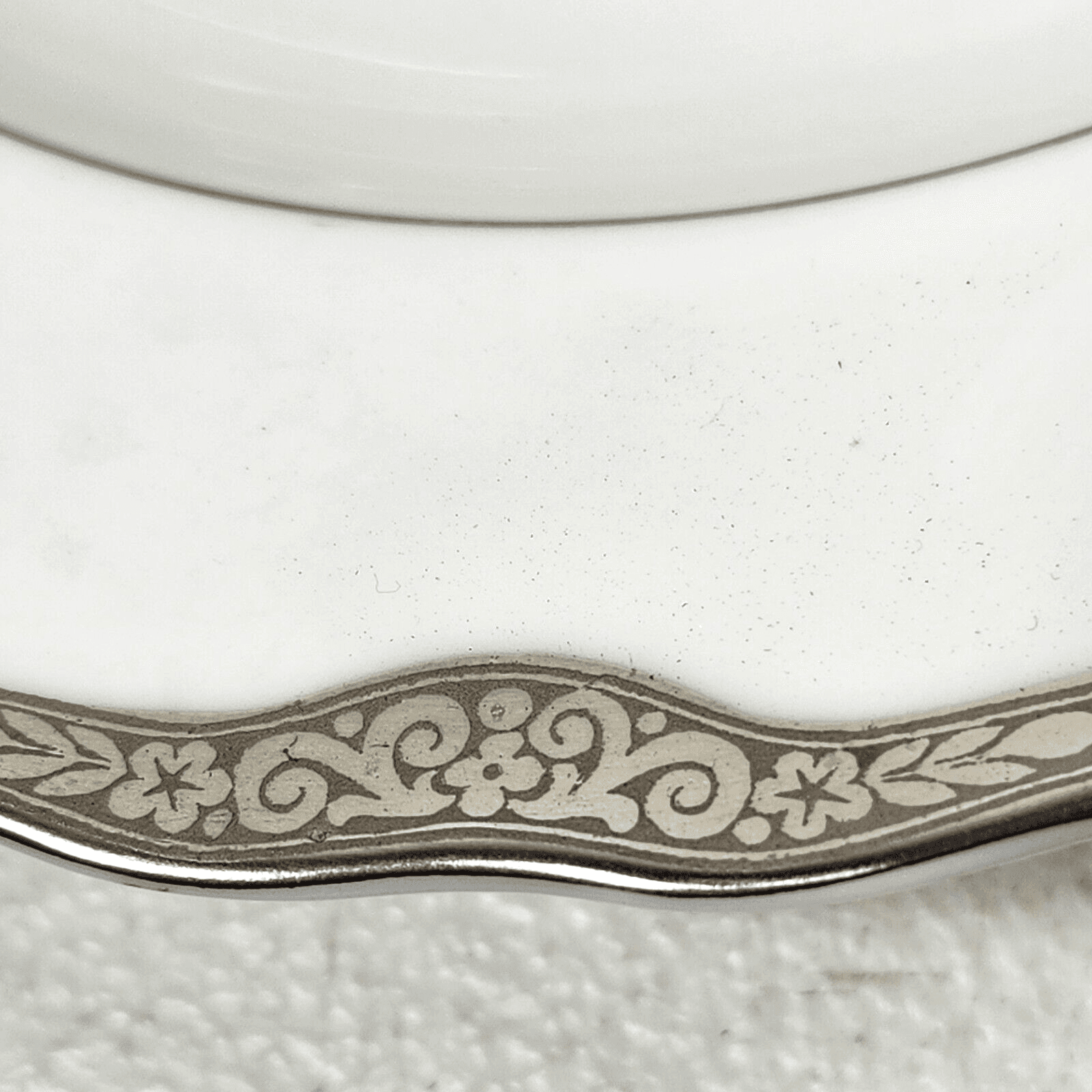 Set of 4 Franconia Krautheim Selb Bavaria Jewel Platina Salad Plates 8" - Thumbnail 6