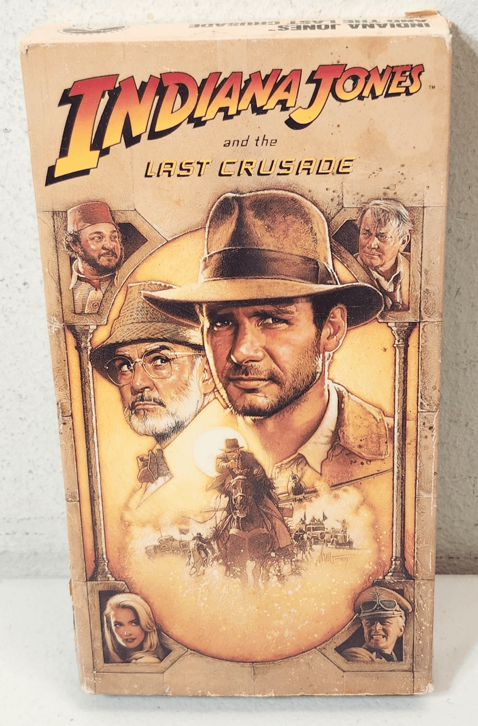 Indiana Jones and the Last Crusade VHS 1990 Movie