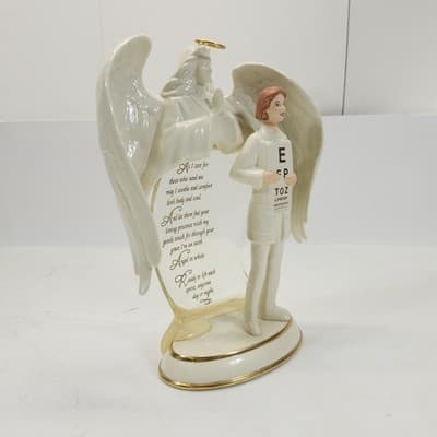 The Bradford Exchange Angel Of Faith Nurse Figurine 2002 Home Decor - Thumbnail 8