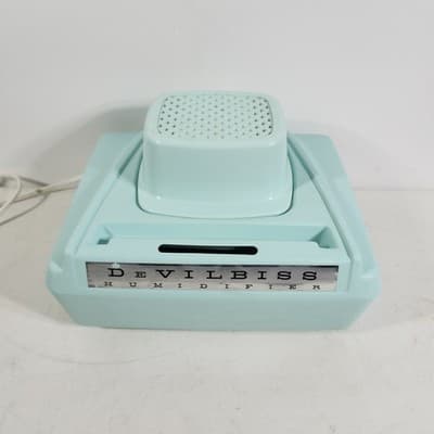 Devilbiss Humidifier Vintage Model 250 Light Blue With Box - Thumbnail 4