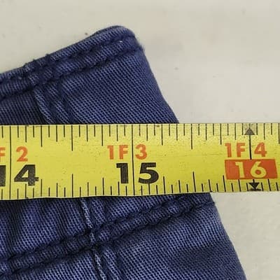 Old Navy Chino Shorts Mens 29 Blue With Pockets NEW - Thumbnail 2
