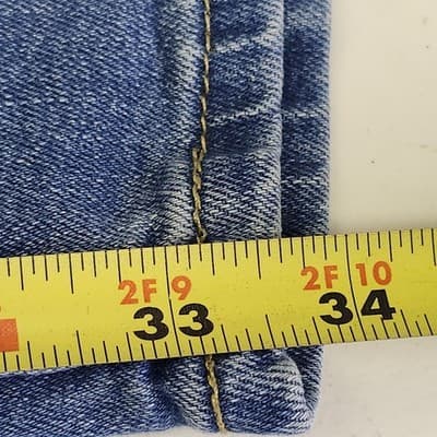 Hollister Blue Jeans Skinny Fit Epic Flex Denim Jean Mens 30 x 34 - Thumbnail 3