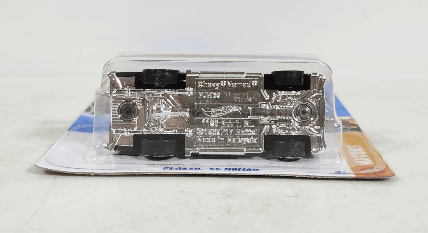 2026 Hot Wheels Wagons Classic '55 Nomad Black Car 1/64 Toy Vehicle NEW - Thumbnail 4