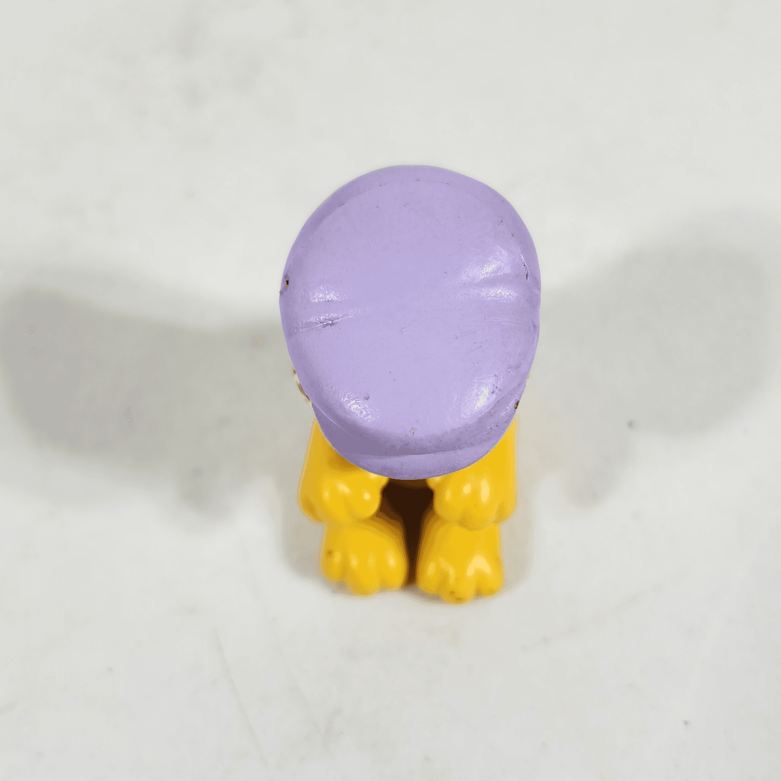 Garfield 2" PVC Figure Vintage 1981 United Feature Syndicate Beach Ball Gat Cap - Thumbnail 6