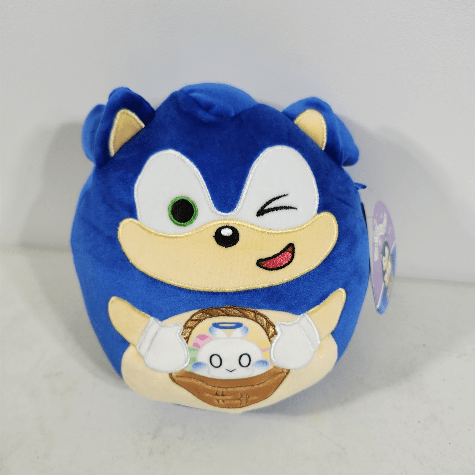 Squishmallow Kellytoy Plush Sonic the Hedgehog 8" NEW - Thumbnail 2