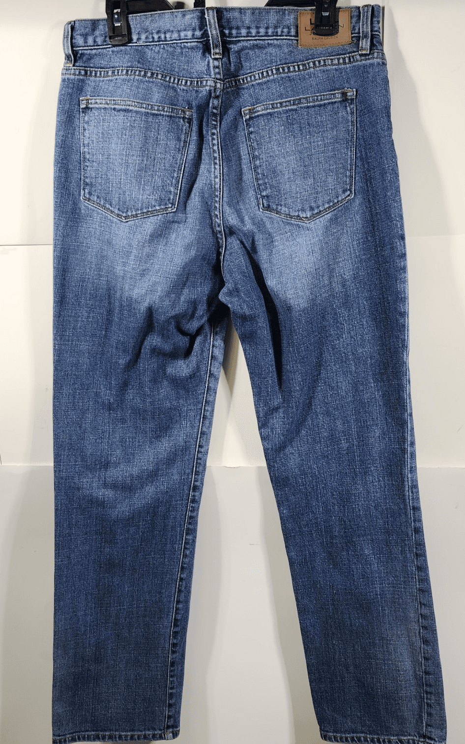 LRL Lauren Jeans Co. Jeans Women's 10 Classic Straight Blue Denim - Thumbnail 4