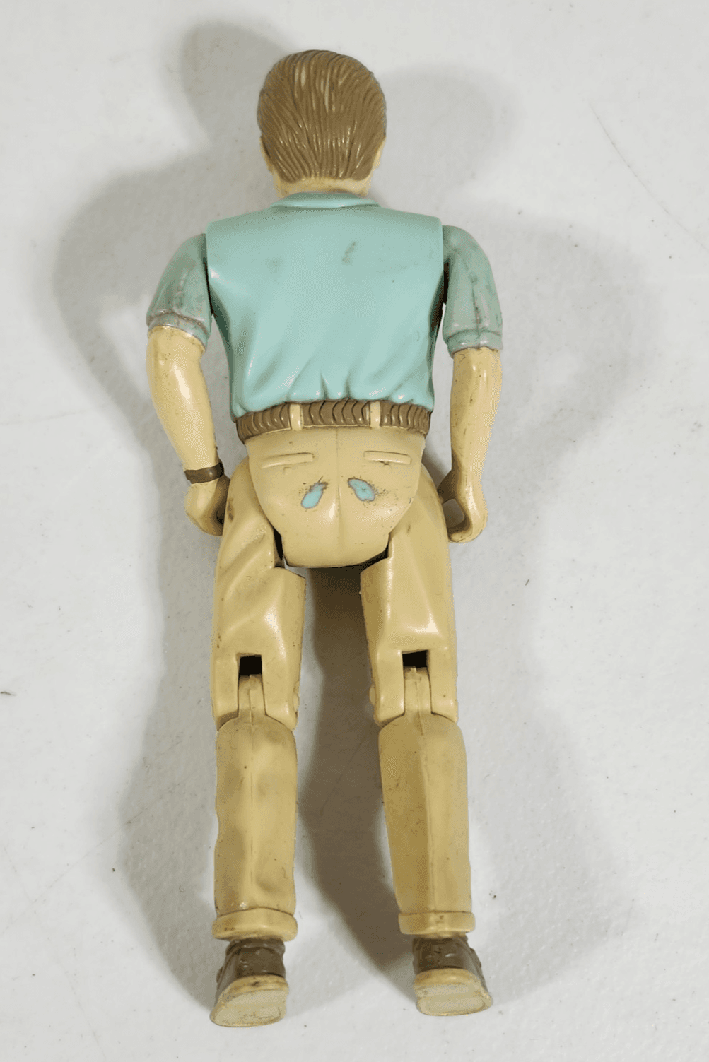 Vintage 1998 Fisher Price Loving Family Dad Man Doll 6" Green shirt - Thumbnail 5
