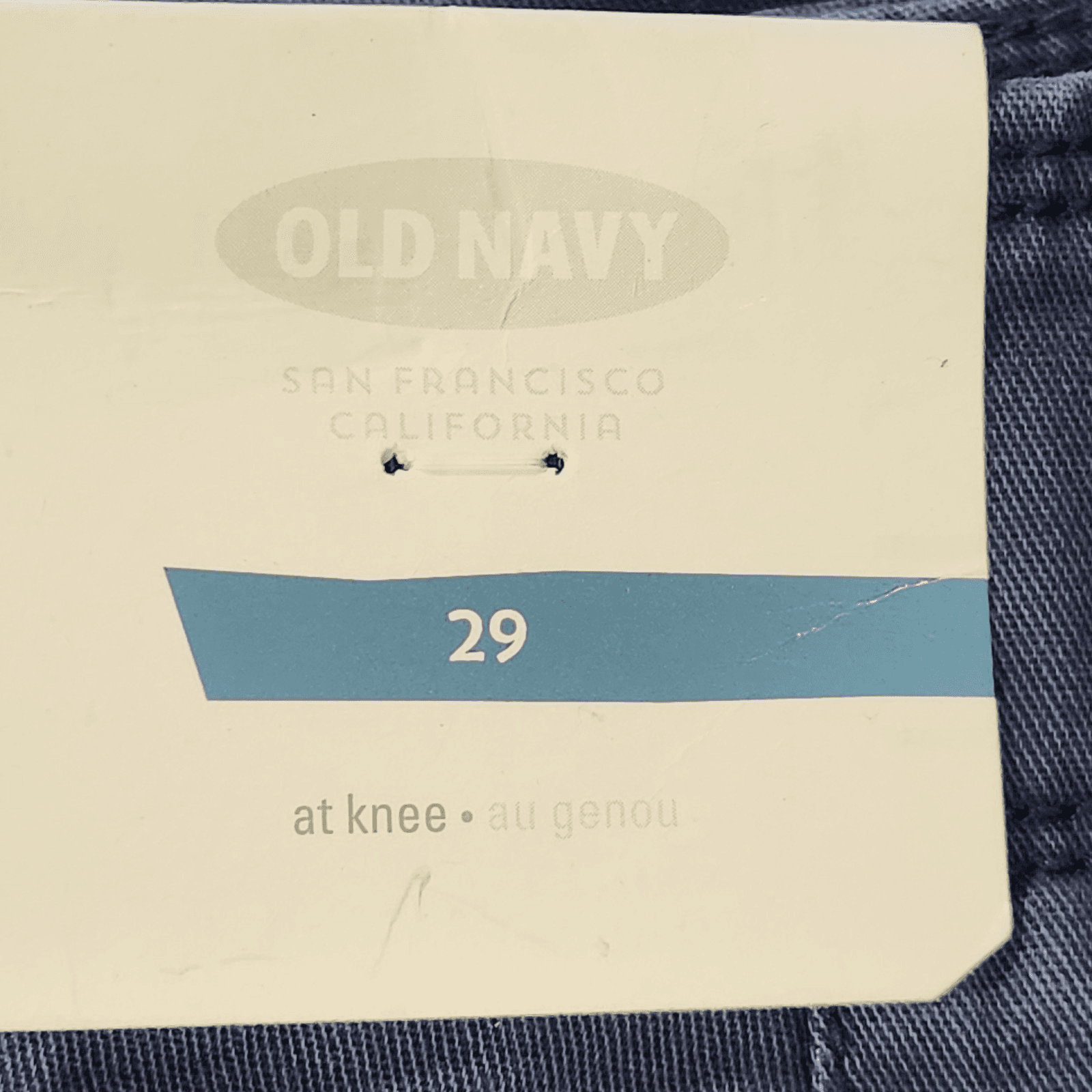 Old Navy Chino Shorts Mens 29 Blue With Pockets NEW - Thumbnail 10