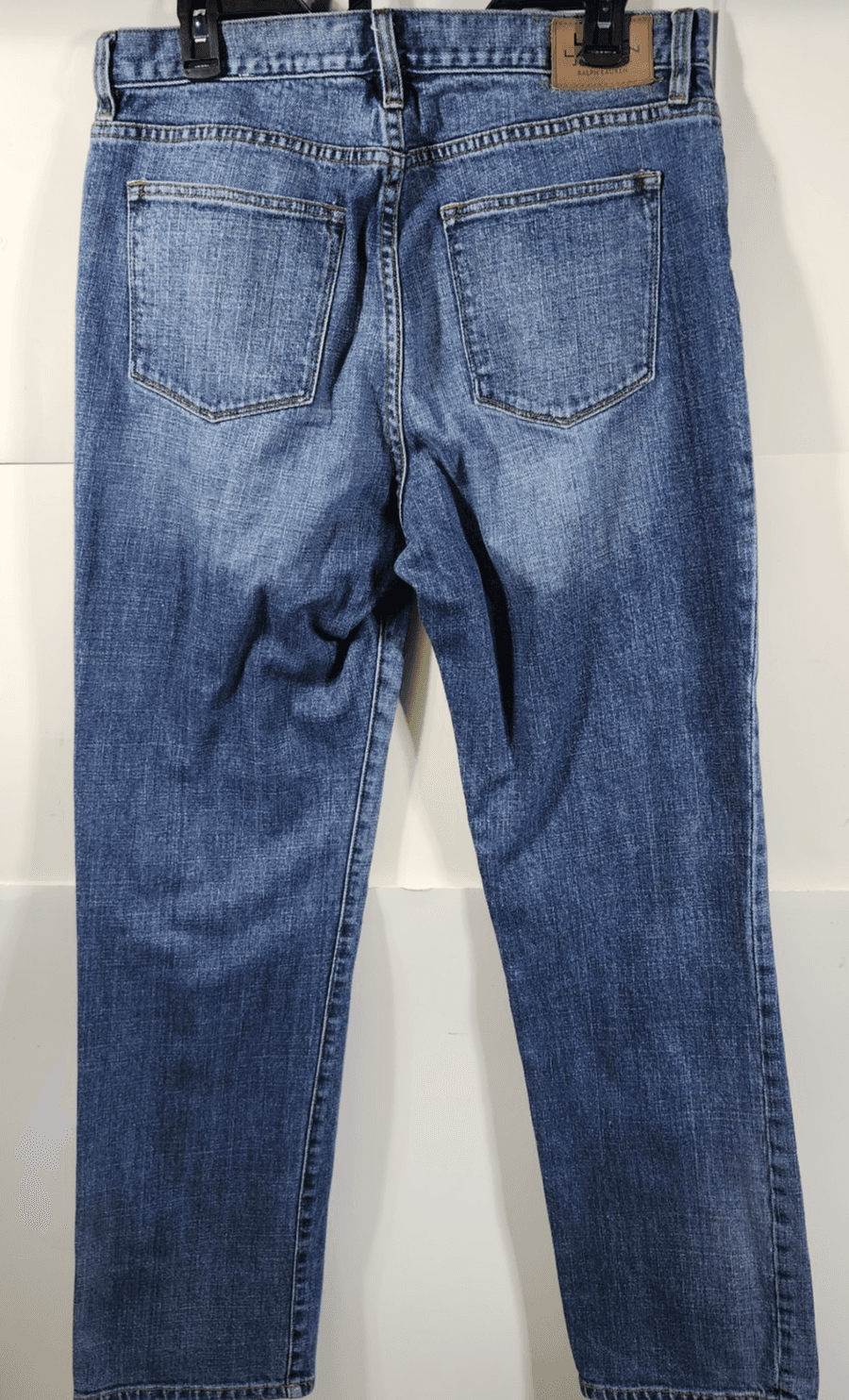 LRL Lauren Jeans Co. Jeans Women's 10 Classic Straight Blue Denim - Thumbnail 6