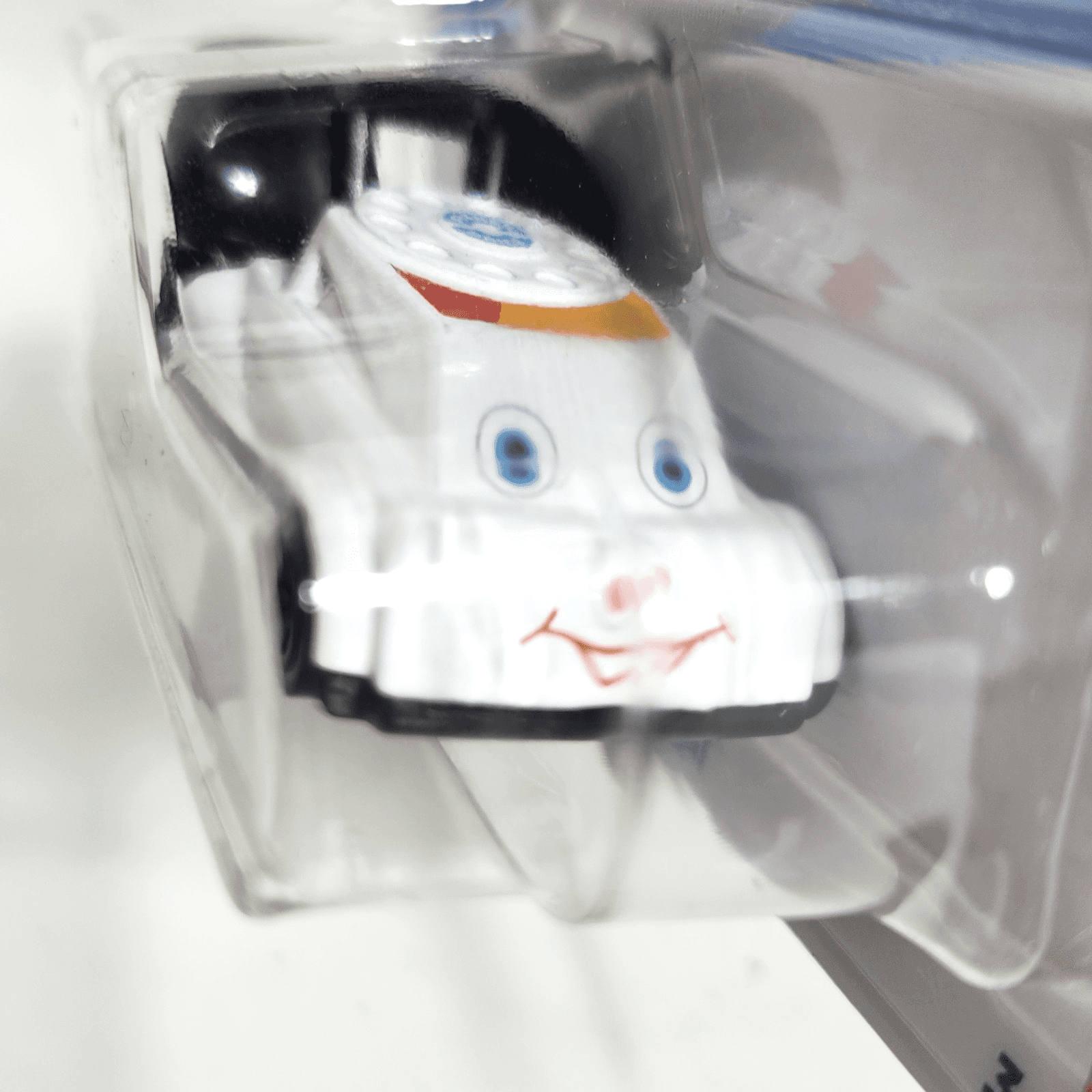Hot Wheels Fisher Price Quick Chat Telephone White Car 1/64 Toy Mattel NEW - Thumbnail 4