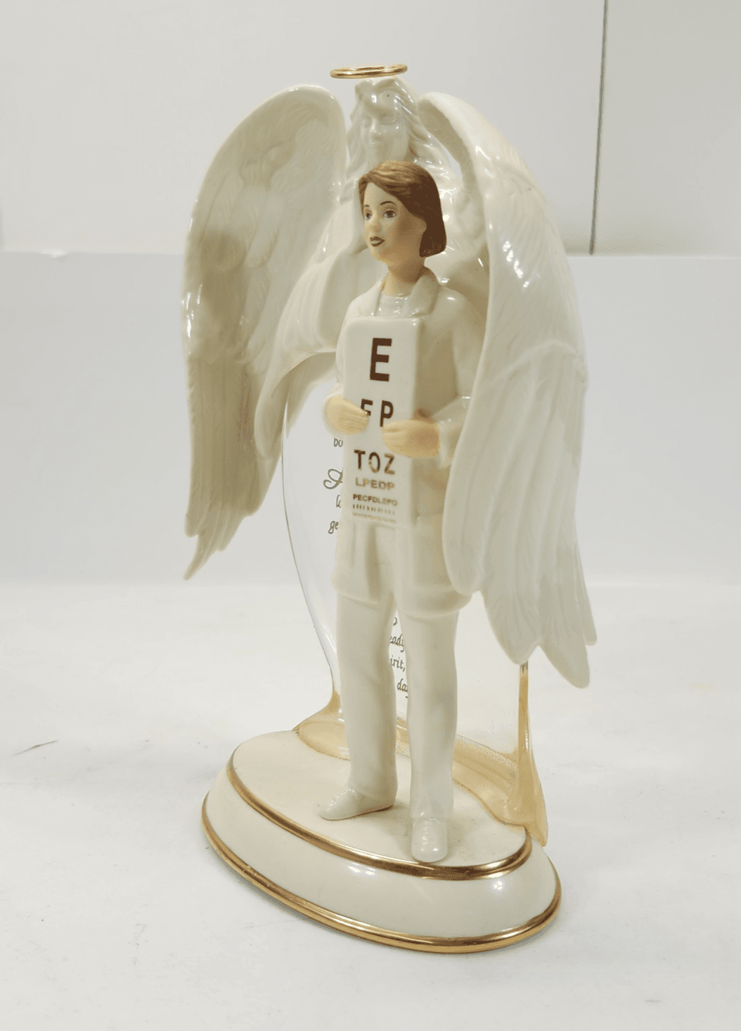 The Bradford Exchange Angel Of Faith Nurse Figurine 2002 Home Decor - Thumbnail 3