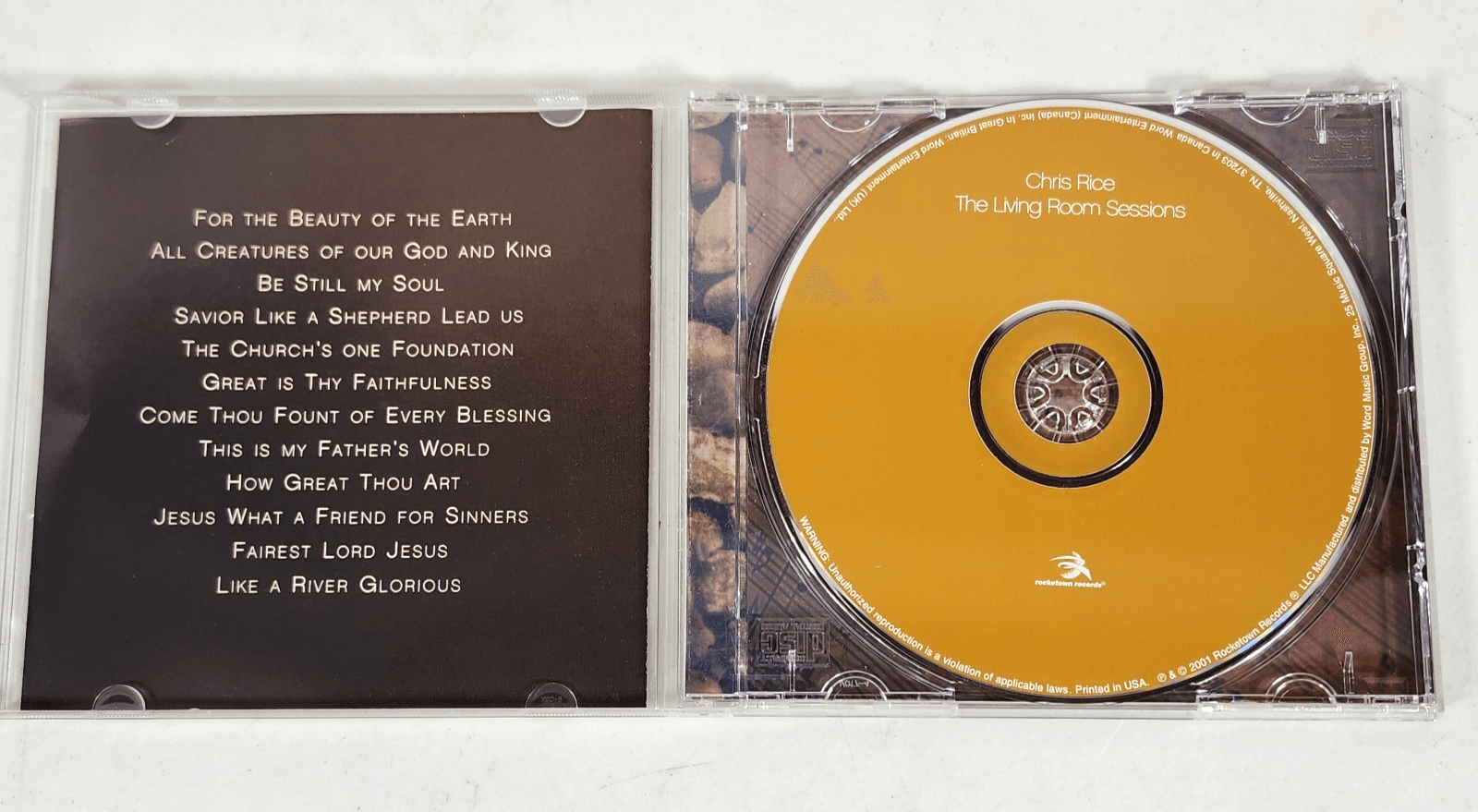 Chris Rice - The Living Room Sessions Music CD Album Club - Thumbnail 2