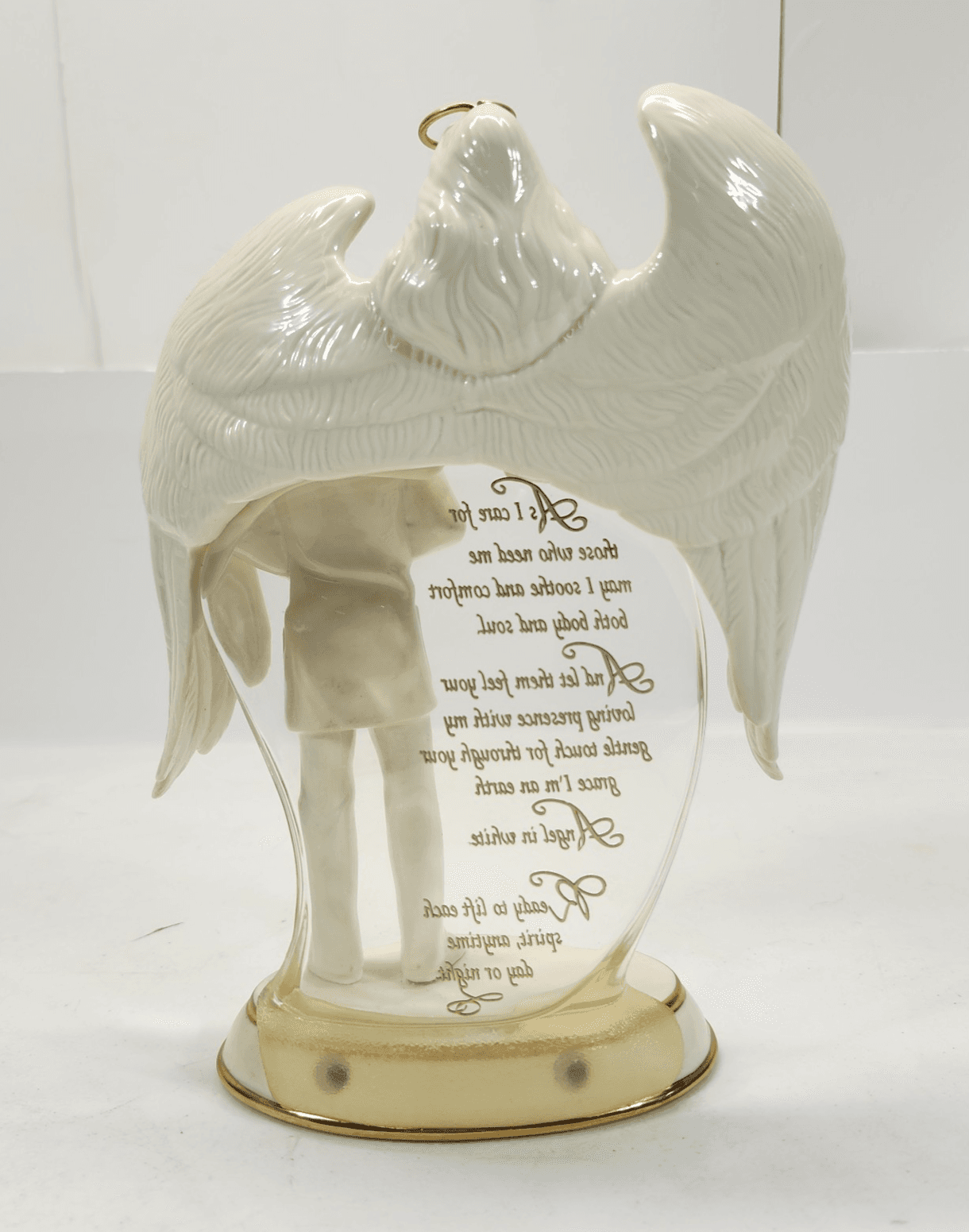 The Bradford Exchange Angel Of Faith Nurse Figurine 2002 Home Decor - Thumbnail 6