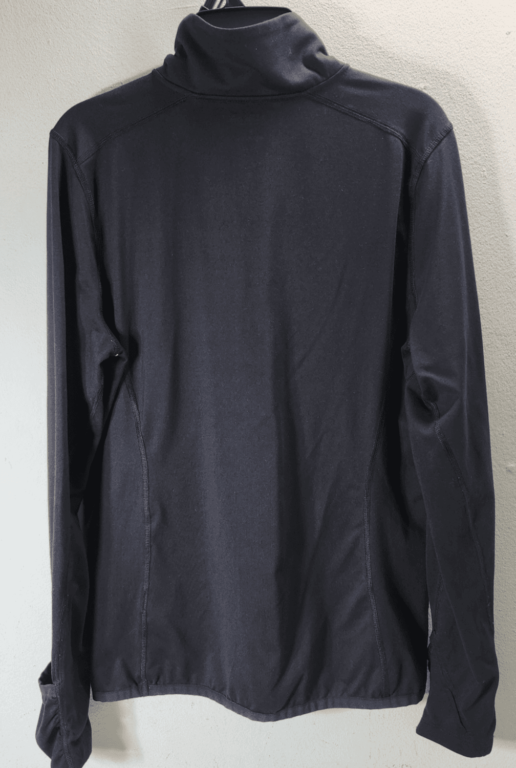 LRL Ralph Lauren Top Women's Medium Black 1/4 Zip Shirt Long Sleeve - Thumbnail 6