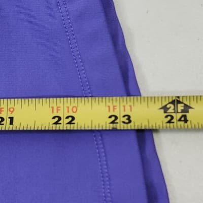 Under Armour Pullover Women's Small Purple Solid 1/4 Zip Gym Workout Casual - Thumbnail 3
