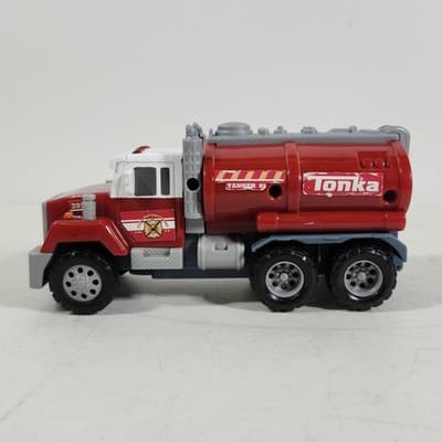 2009 Tonka Fire Dept. Tanker Truck Electronic Sounds & Lights Tested Working - Thumbnail 6