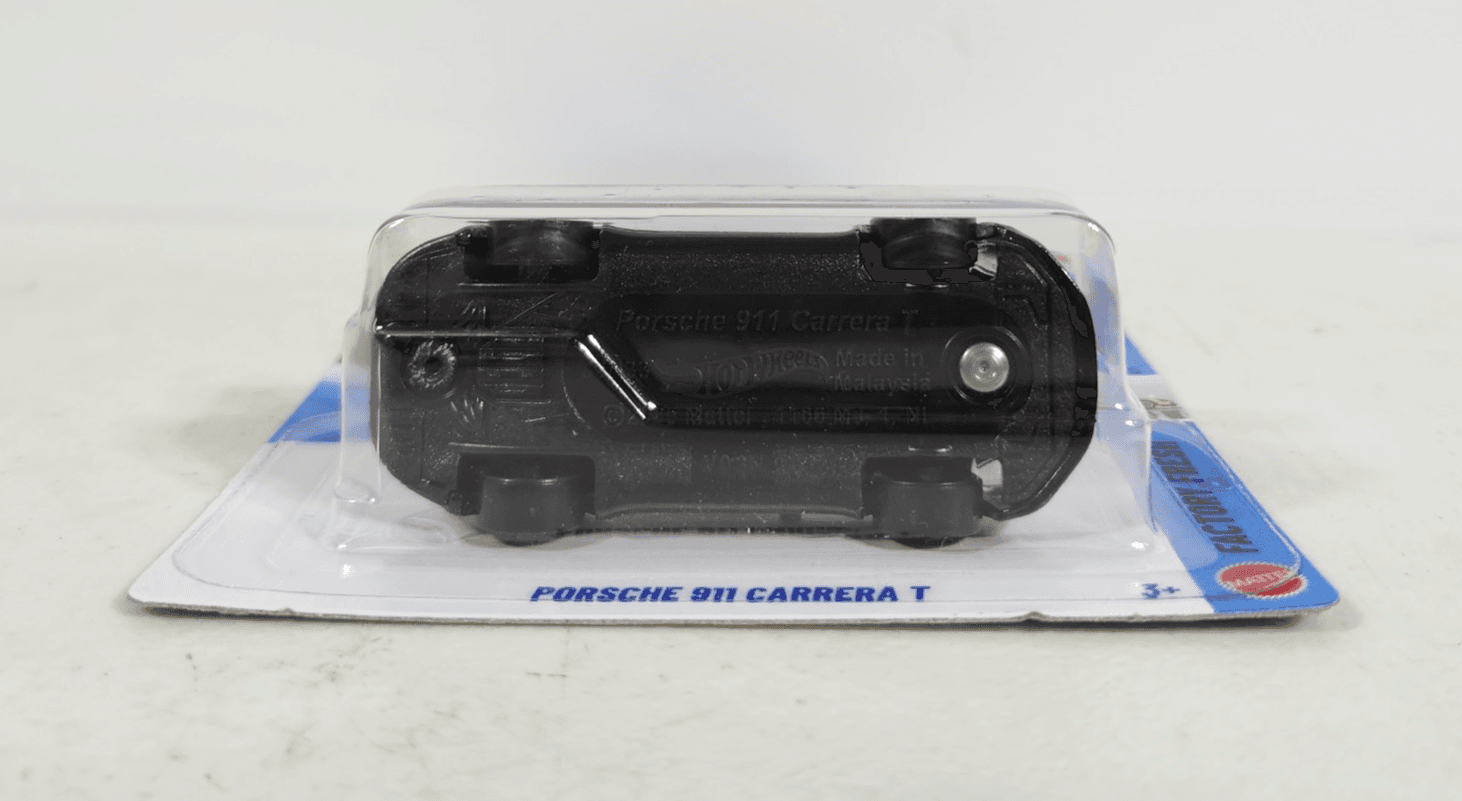 2026 Hot Wheels Porsche 911 Carrera T Factory Fresh Black Car 1/64 Toy Vehicle - Thumbnail 4