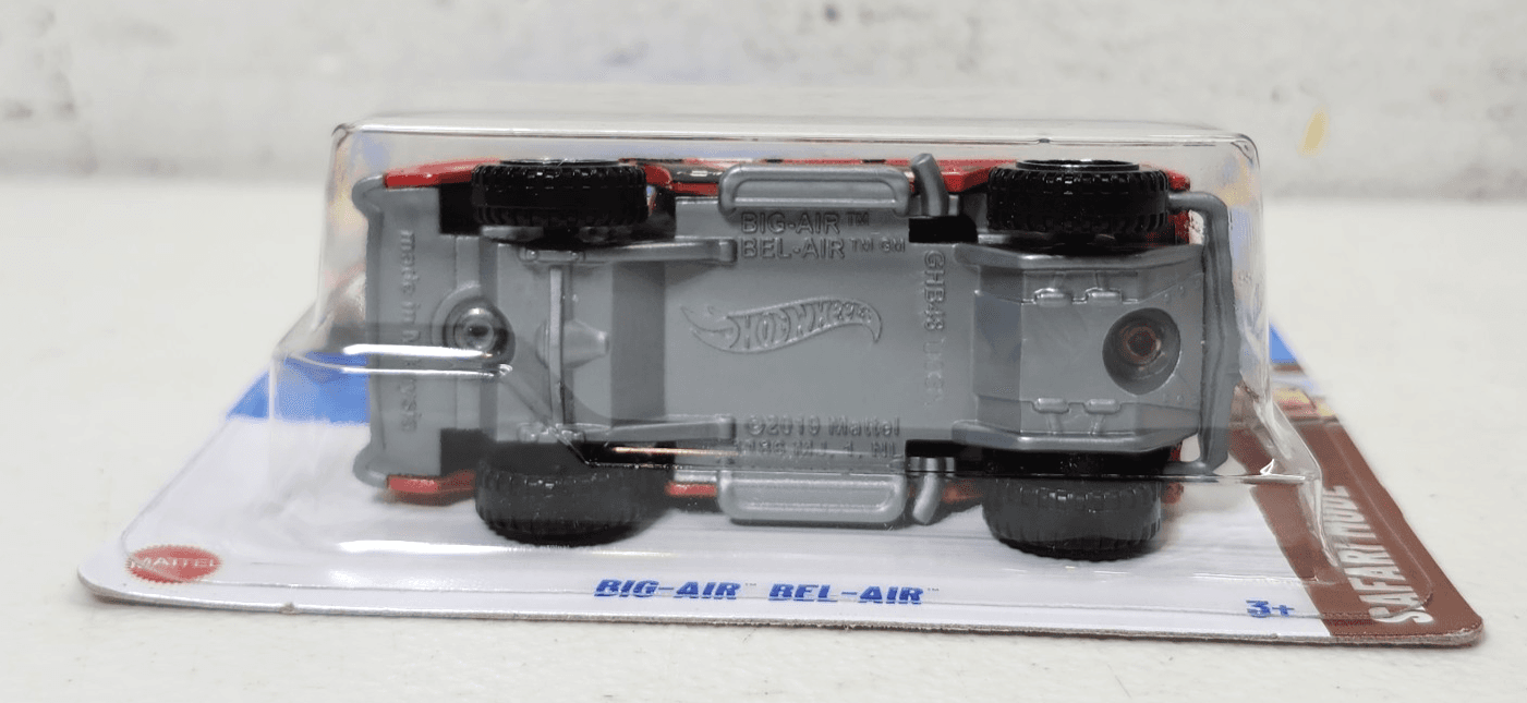 Hot Wheels Big-Air Bel-Air HW Safari Mode Red Car 1/64 Toy Vehicle NEW - Thumbnail 4