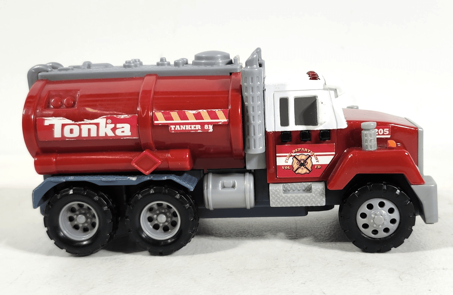 2009 Tonka Fire Dept. Tanker Truck Electronic Sounds & Lights Tested Working